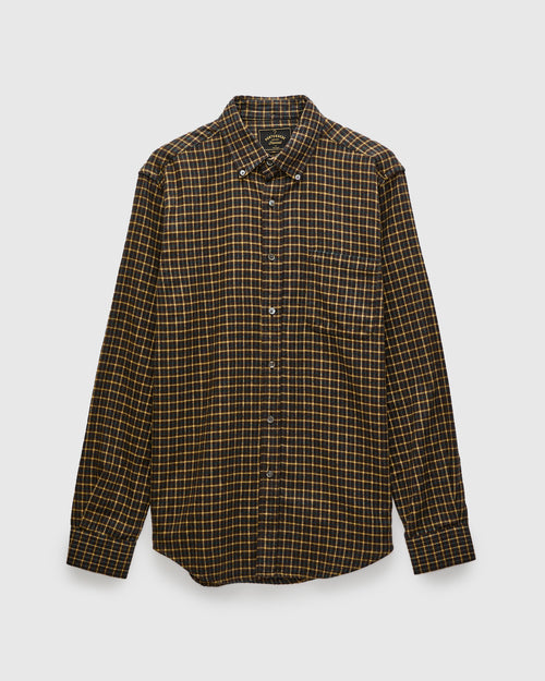Terra Button-Up Shirt in Brown