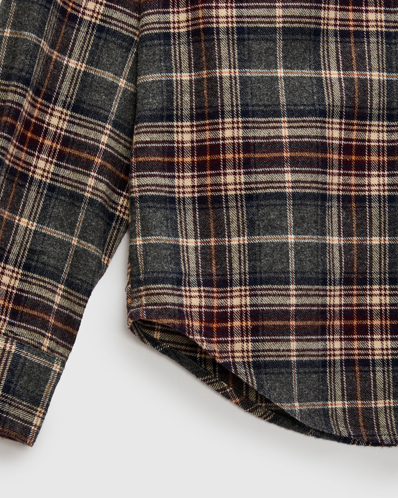 Augusta Button-Up Shirt in Grey