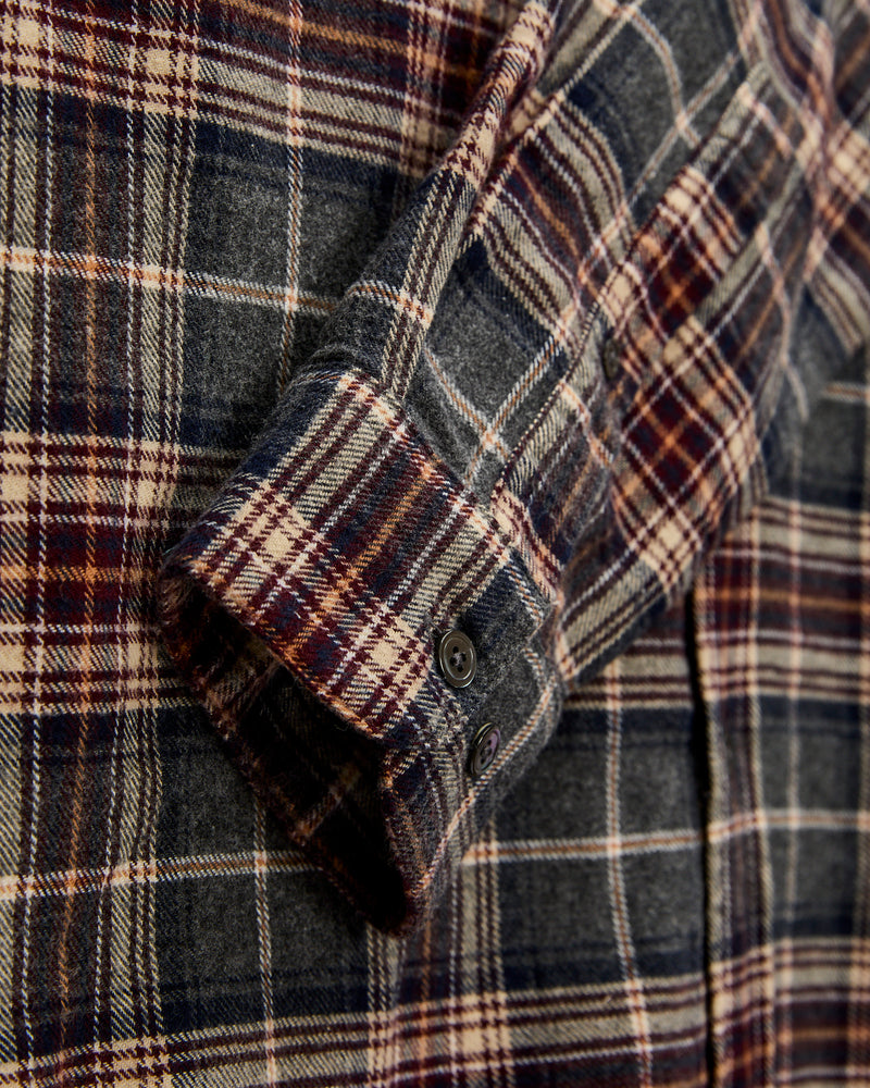 Augusta Button-Up Shirt in Grey