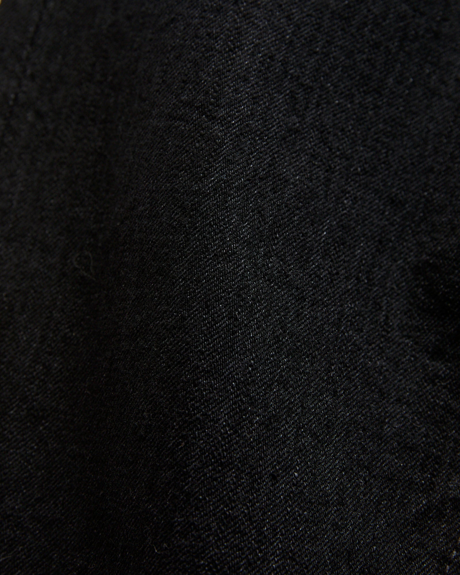 その他 OJ DENIM 34 BLACK XX-019-BB 14oz Black Unsanforized Selvedge Denim - Relaxed Tapered