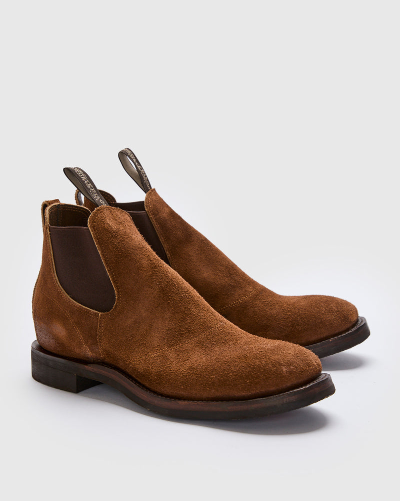 Congress Chelsea Boot in Brown Roughout
