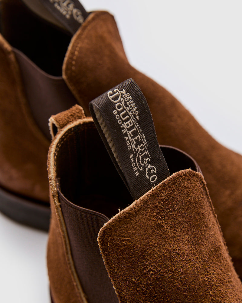 Congress Chelsea Boot in Brown Roughout