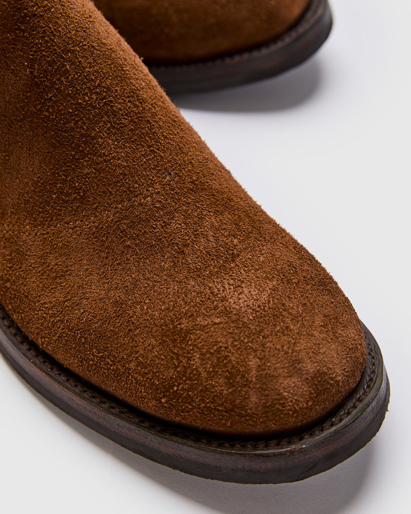 Congress Chelsea Boot in Brown Roughout