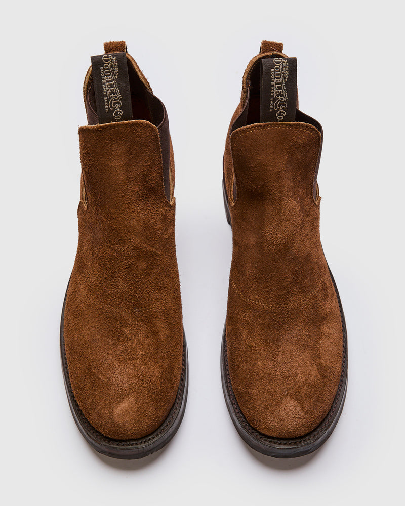 Congress Chelsea Boot in Brown Roughout