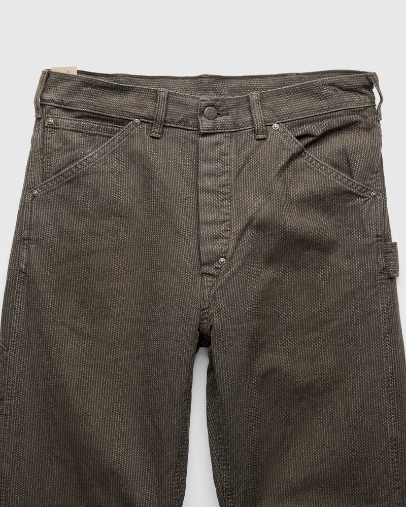 Hamilton Carpenter Pants in Black/White Twill