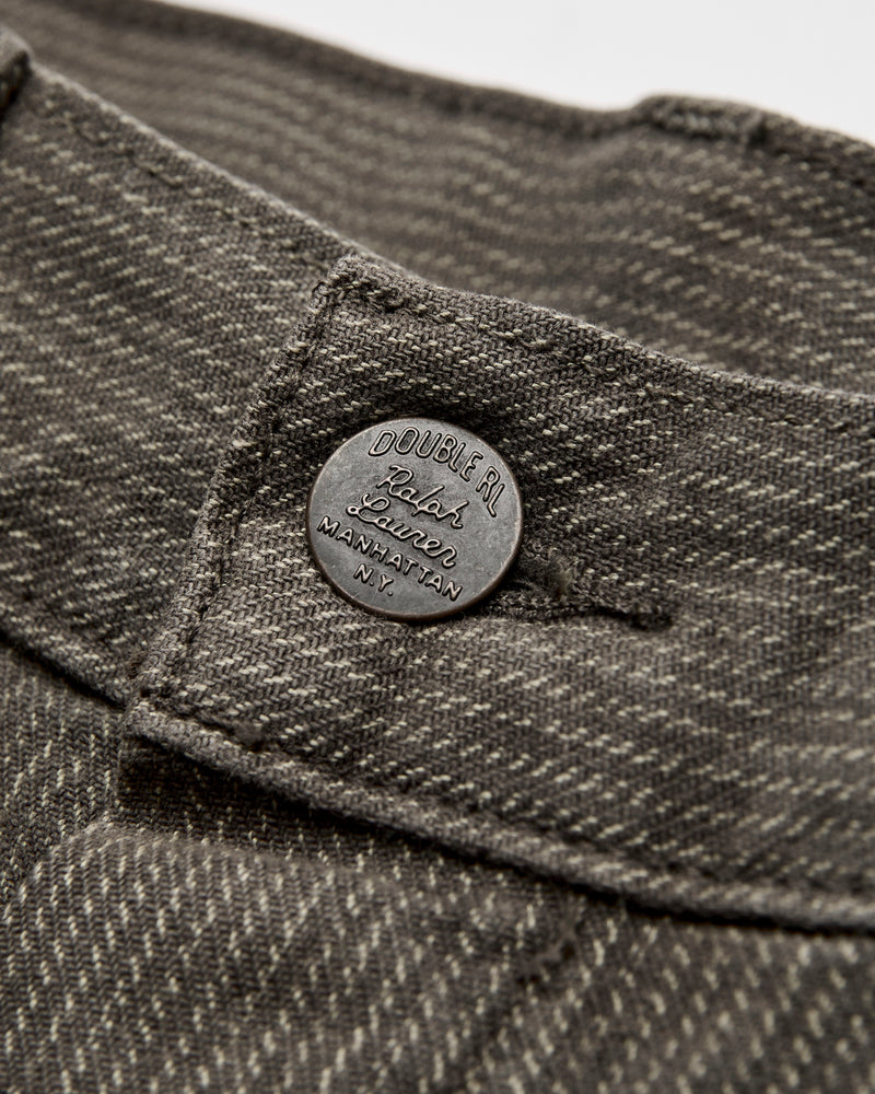 Hamilton Carpenter Pants in Black/White Twill