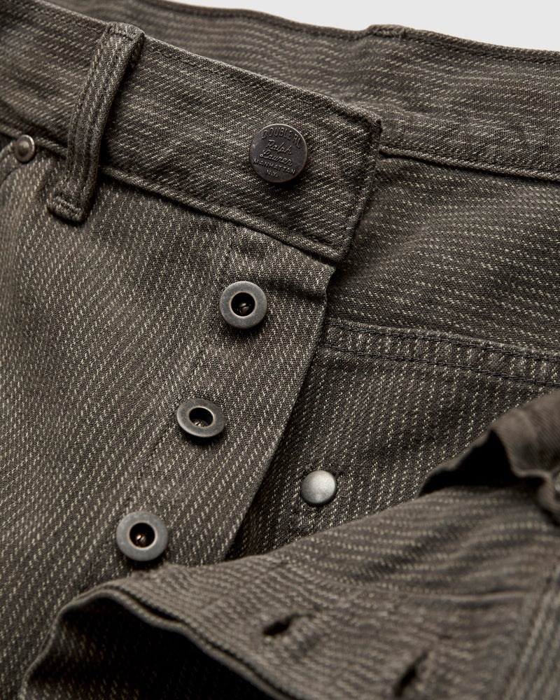 Hamilton Carpenter Pants in Black/White Twill