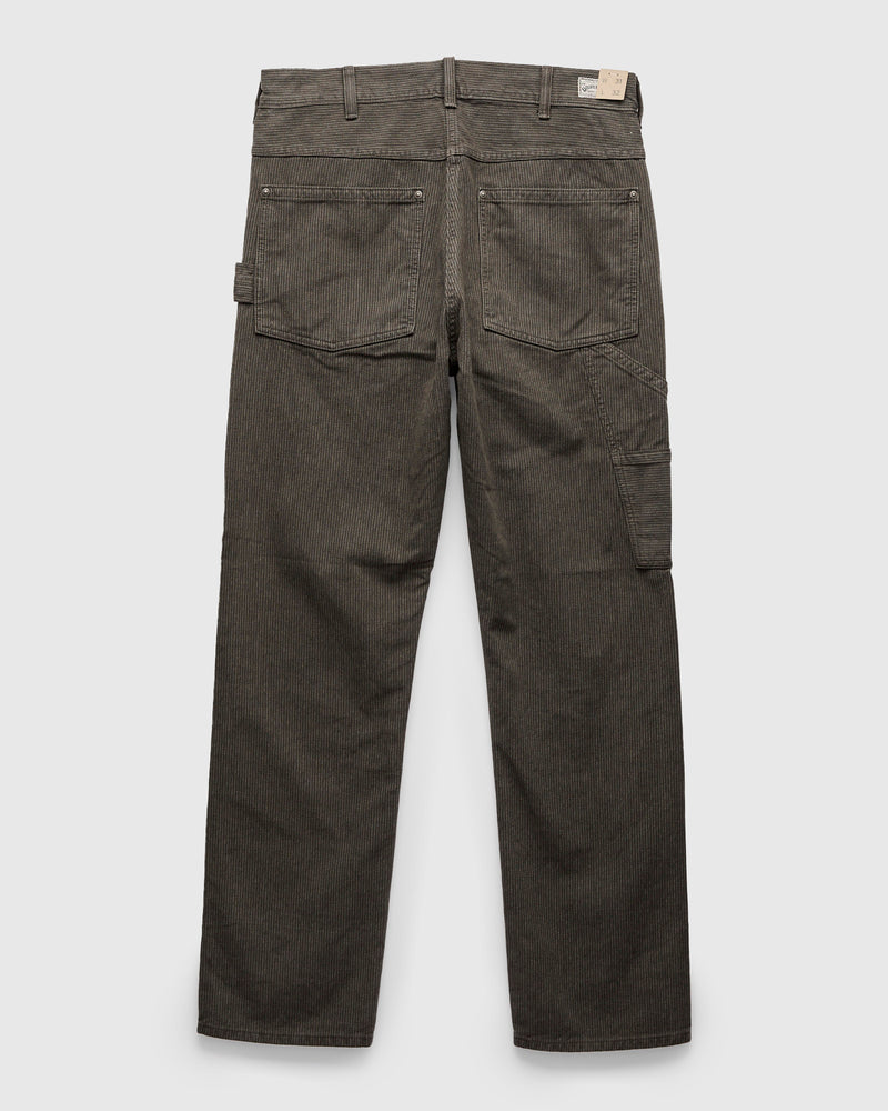 Hamilton Carpenter Pants in Black/White Twill