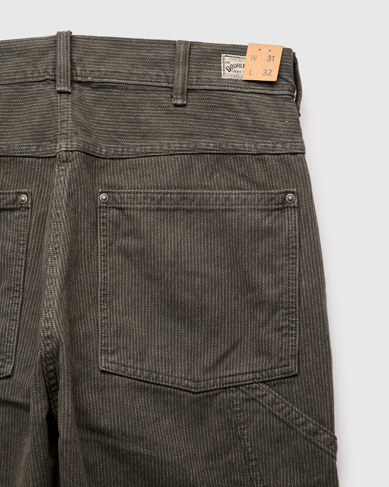 Hamilton Carpenter Pants in Black/White Twill