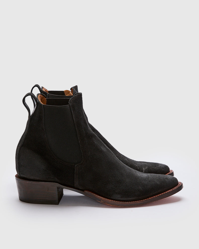 Plainview Chelsea Boot in Black Roughout