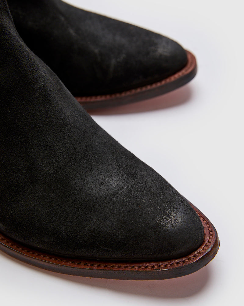 Plainview Chelsea Boot in Black Roughout