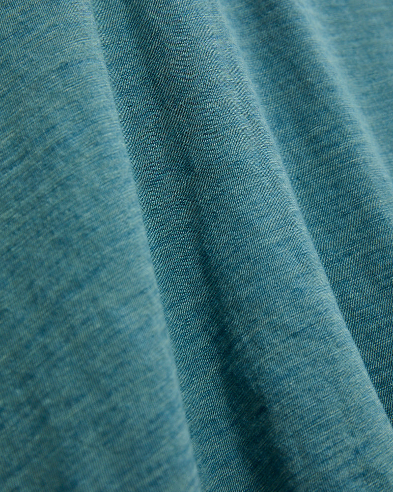 Slub Jersey Pocket T-Shirt in Washed Indigo