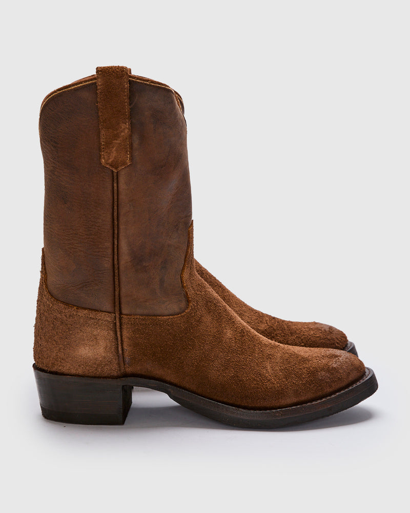 Walker Boot in Brown Roughout