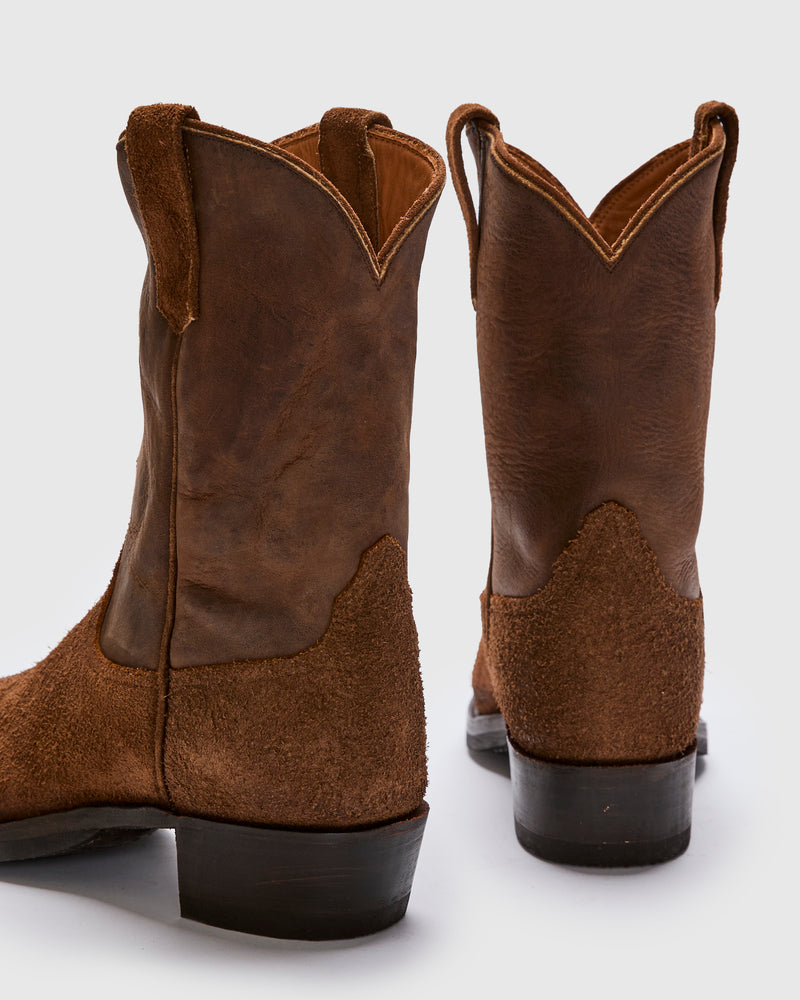 Walker Boot in Brown Roughout