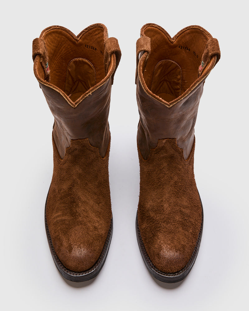 Walker Boot in Brown Roughout