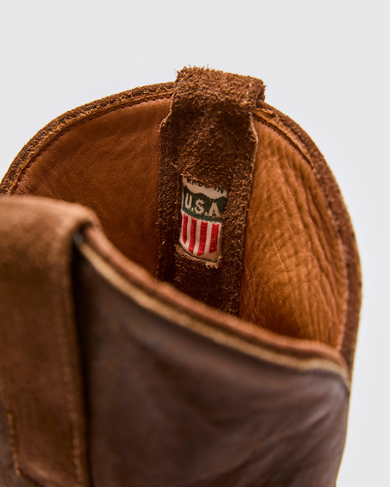 Walker Boot in Brown Roughout