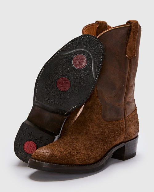 Walker Boot in Brown Roughout