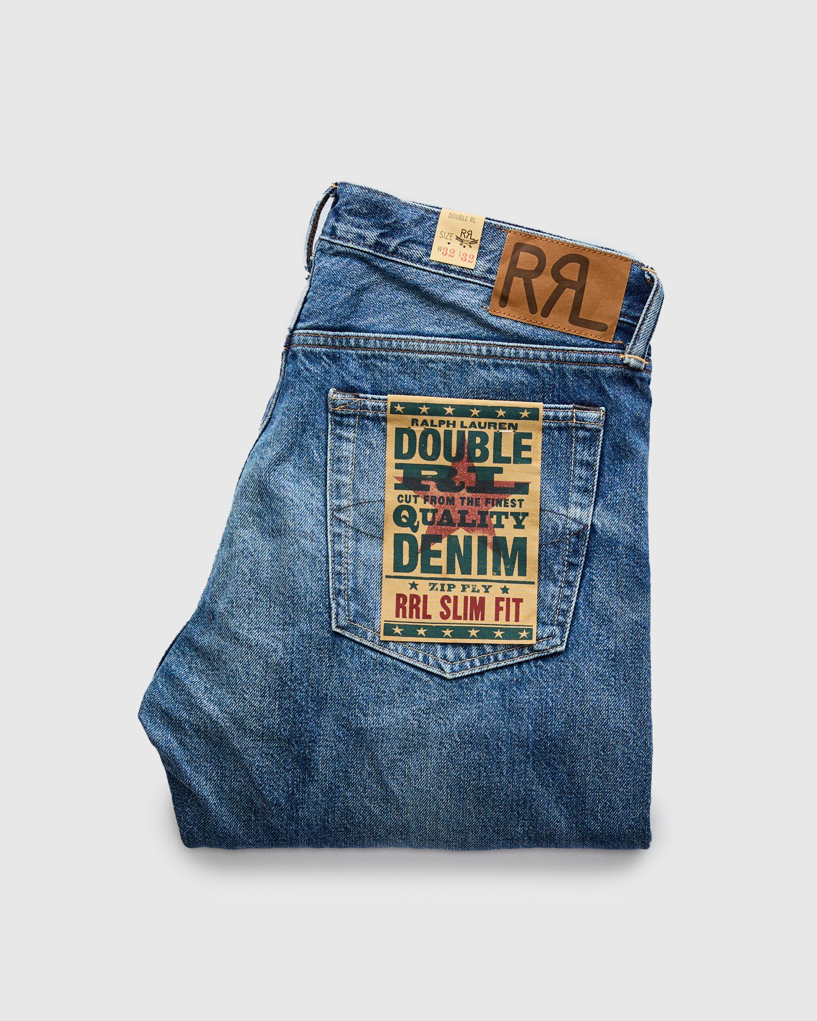 【新品】DOUBLE RL Slim Narrow 32x32 RRL Double RL Slim Narrow Japan Selvedge Denim Jeans Black Washed