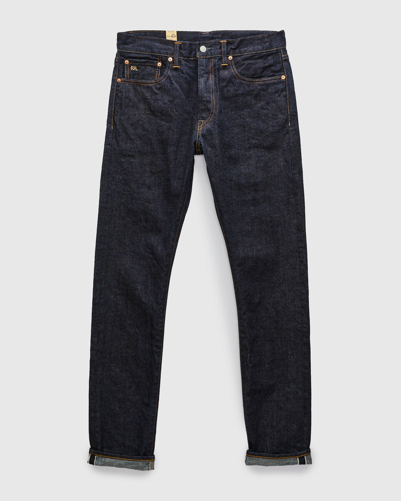 "East-West" 16oz Rinsed Selvedge Denim - High Slim Fit