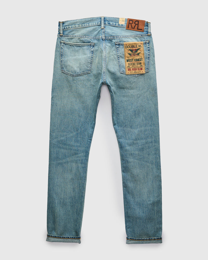 "Lawton Wash" 11oz Selvedge Denim - High Slim Fit