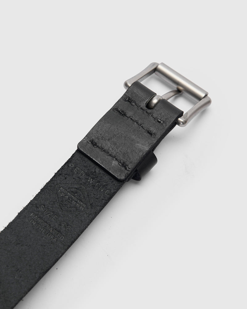 Pioneer Leather Belt in Black