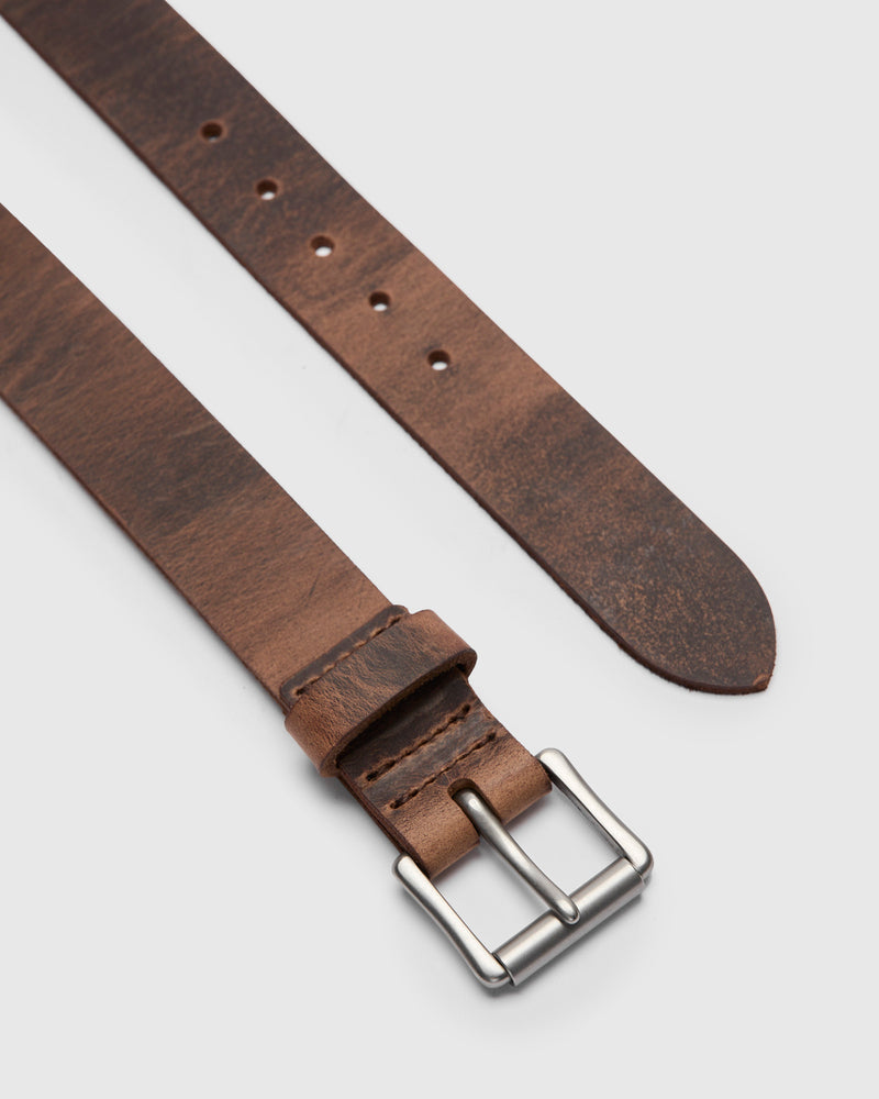 Pioneer Leather Belt in Copper Rough & Tough