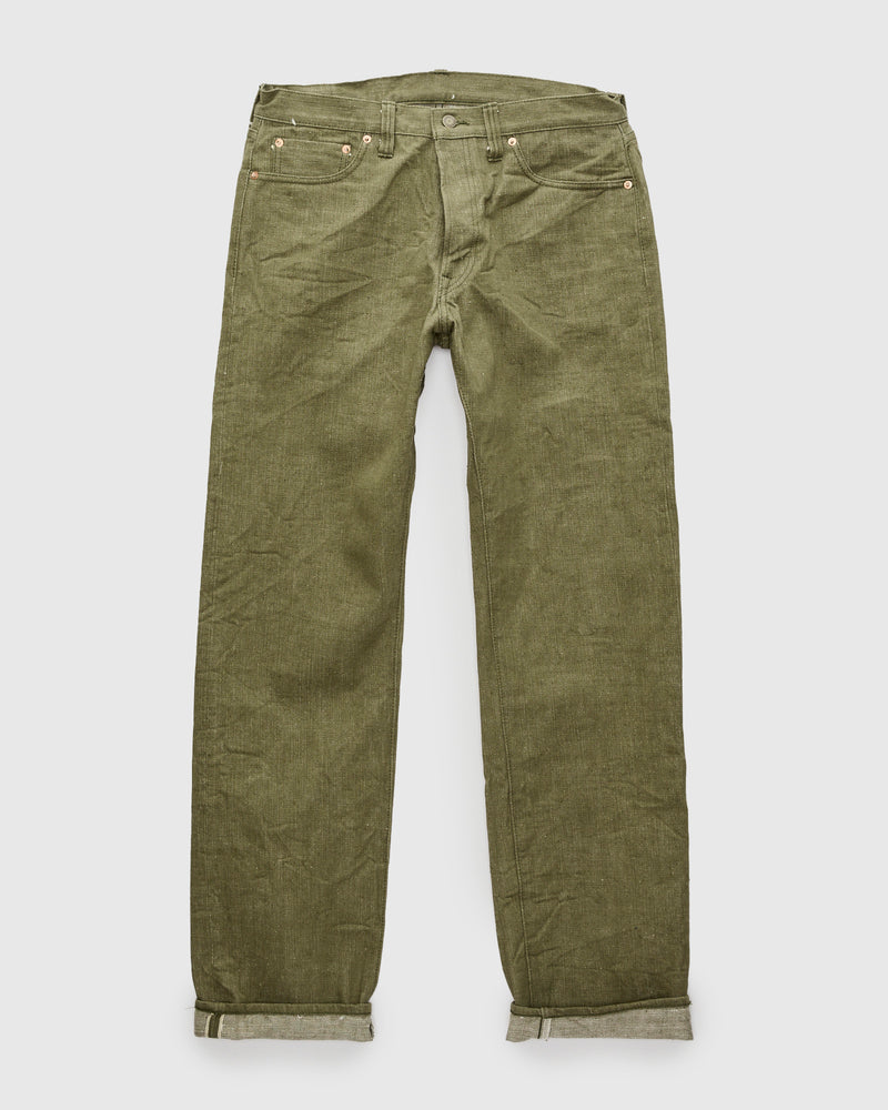 S0150GNX "Uguisu" 17oz Selvedge Denim - Regular Straight Fit