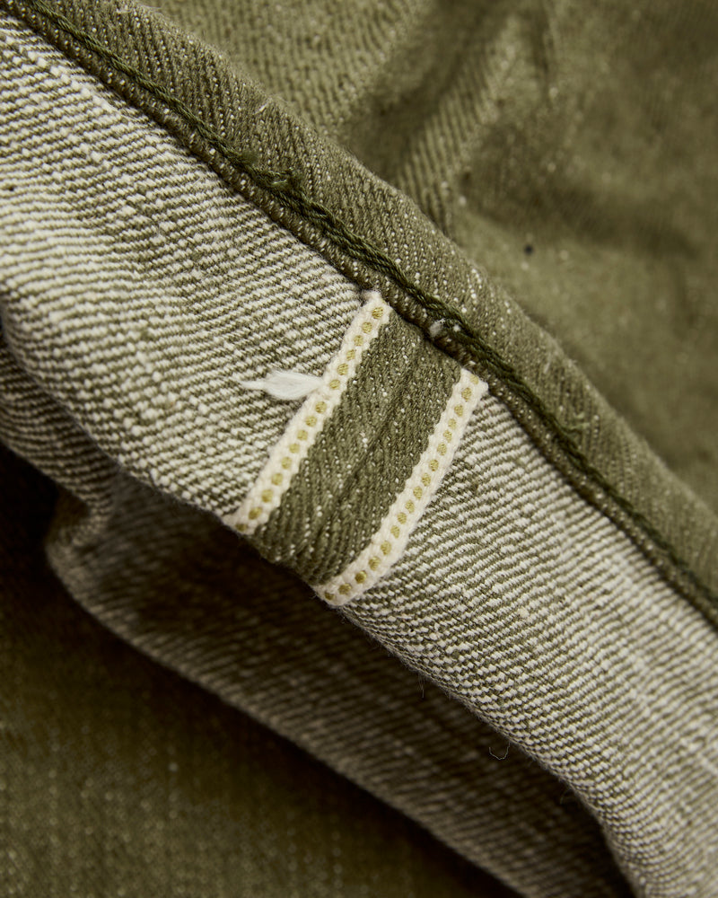 S0150GNX "Uguisu" 17oz Selvedge Denim - Regular Straight Fit