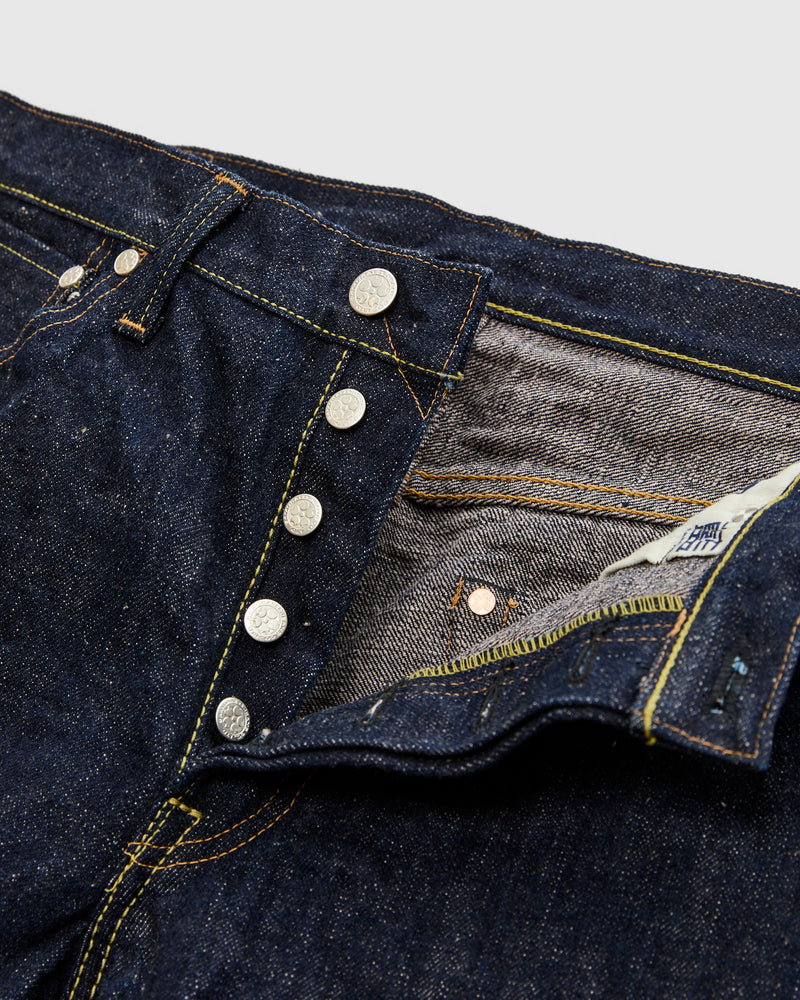 S500AX-SA "Ai-Plus Sakura" 18oz Natural Indigo Selvedge Denim - Regular Straight Fit