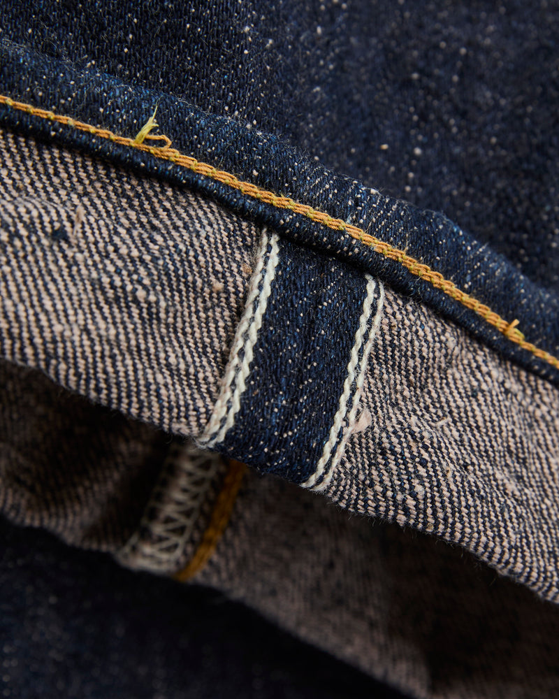 S500AX-SA "Ai-Plus Sakura" 18oz Natural Indigo Selvedge Denim - Regular Straight Fit