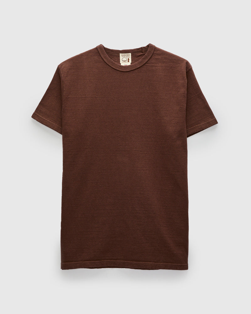 "Samurai Cotton Project" T-Shirt in Kuri Dark