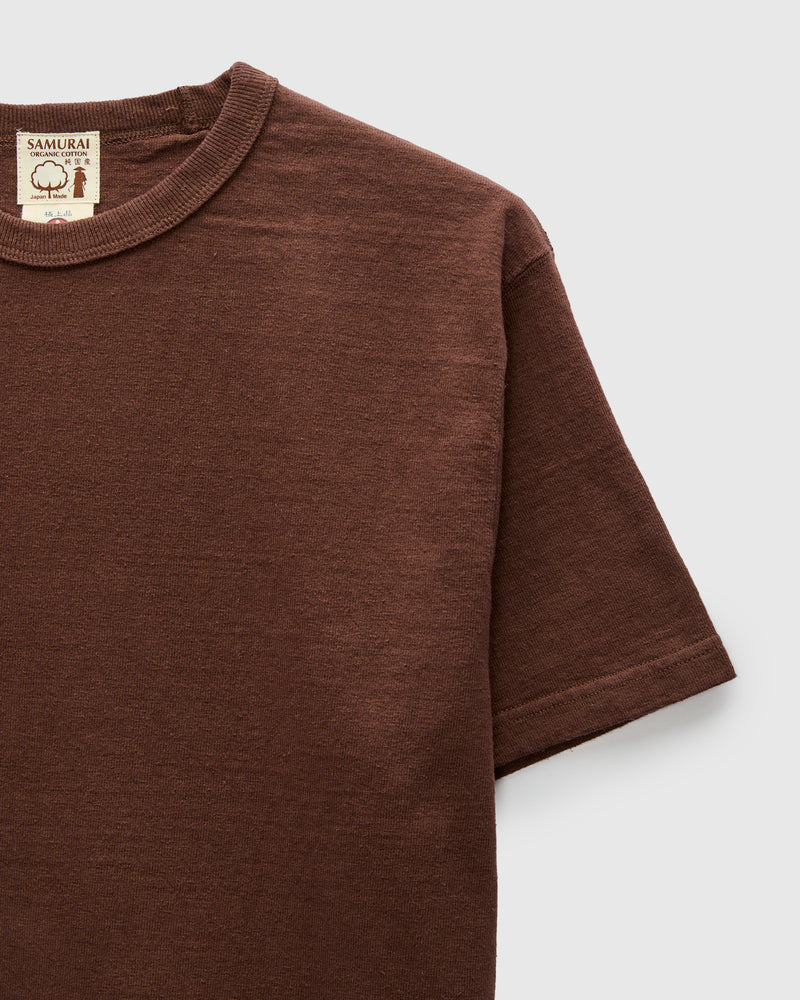 "Samurai Cotton Project" T-Shirt in Kuri Dark