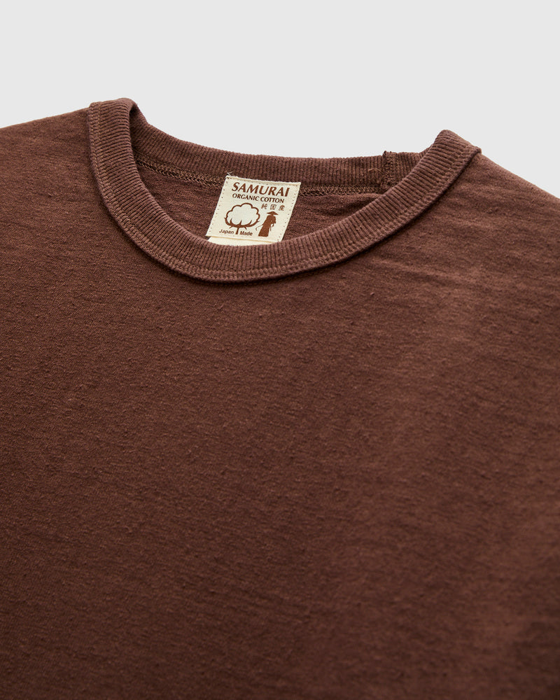 "Samurai Cotton Project" T-Shirt in Kuri Dark