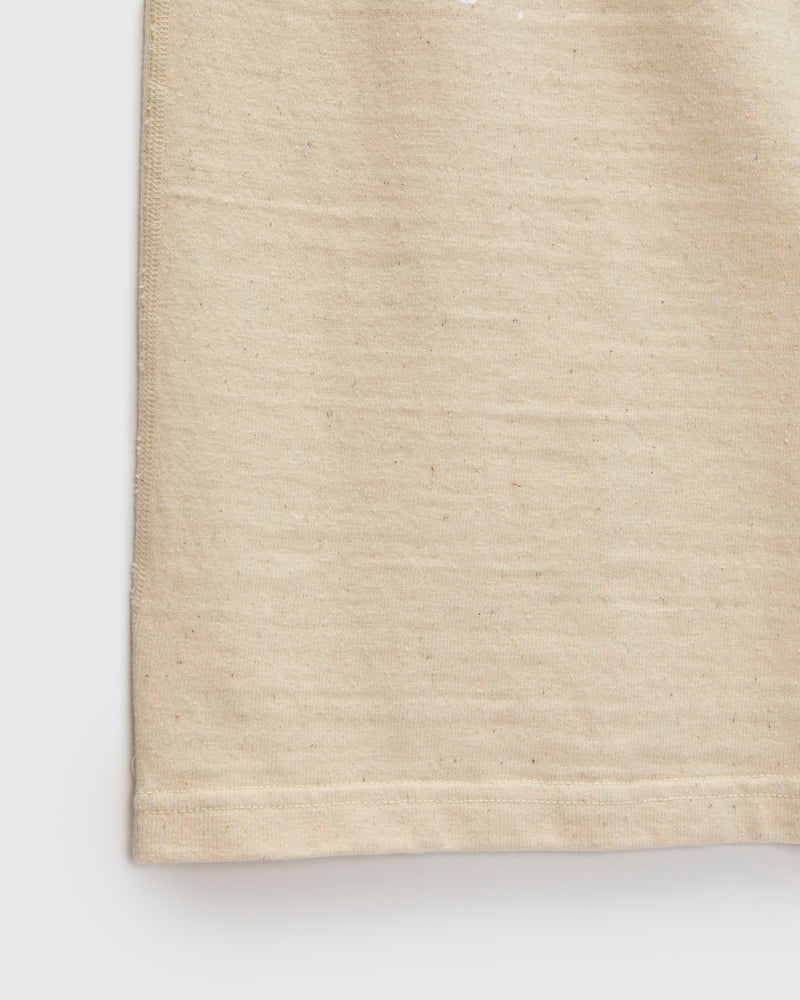 "Samurai Cotton Project" T-Shirt in Natural