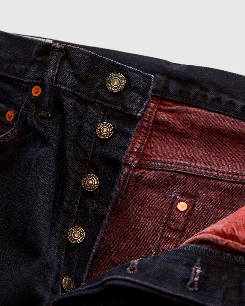 D1908S "Bengala" 14oz Natural Dye Selvedge Denim - Relaxed Tapered Fit