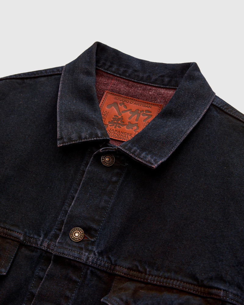 D4621 "Bengala" 14oz Natural Dye Selvedge Type-3 Jacket
