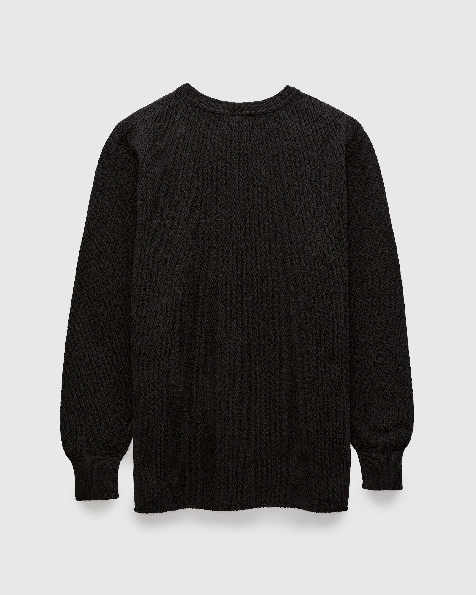 Double Honeycomb Thermal Shirt in Black – Blue Owl Workshop