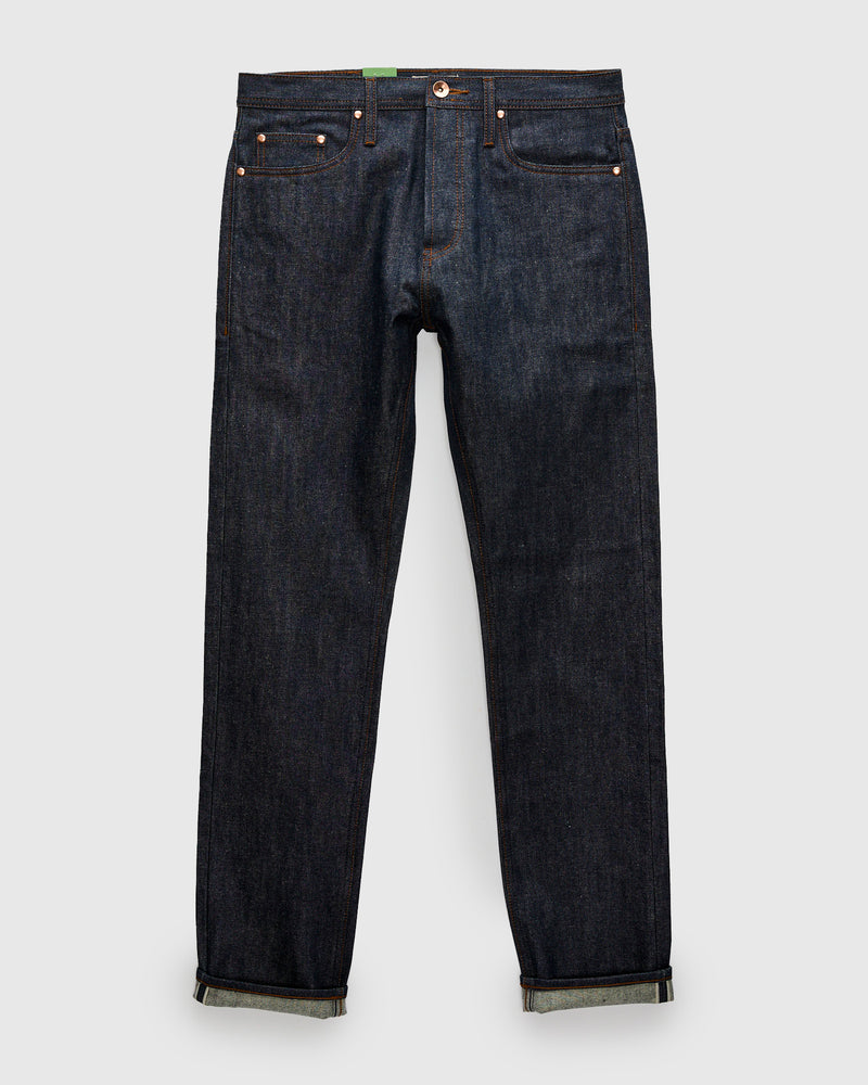 Ub201 UB201 14.5oz Selvedge Denim - Tapered Fit – Blue Owl Workshop