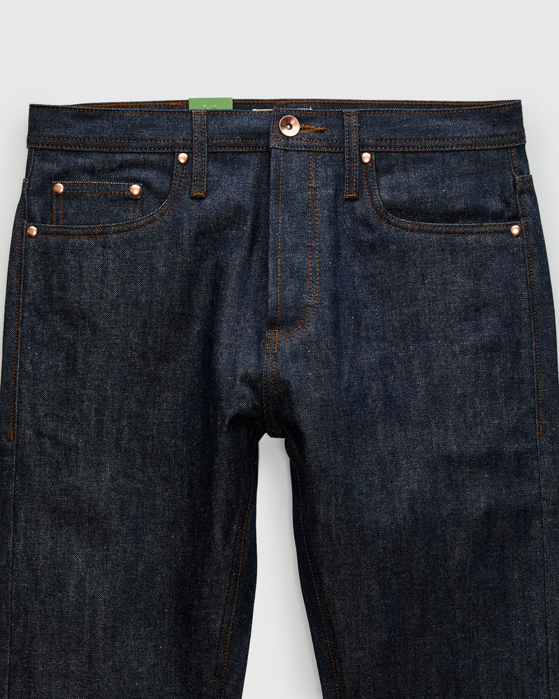 Ub201 UB201 14.5oz Selvedge Denim - Tapered Fit – Blue Owl Workshop
