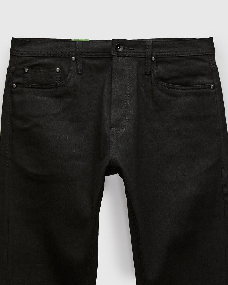 UB244 11oz Black Stretch Selvedge - Tapered Fit