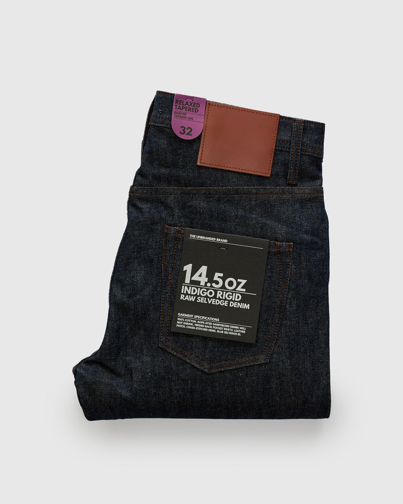 UB601 Selvedge Denim Relaxed Tapered Fit – Blue Owl Workshop