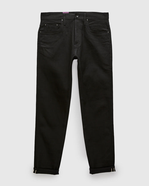 UB644 11oz Black Stretch Selvedge - Relaxed Tapered Fit