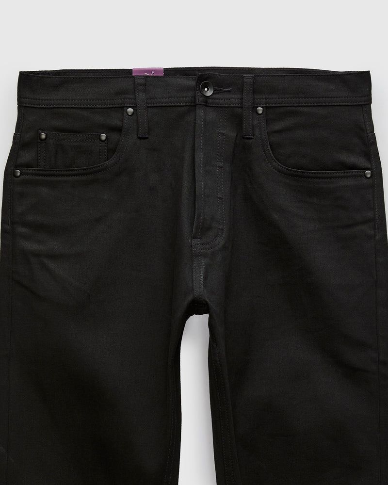 UB644 11oz Black Stretch Selvedge - Relaxed Tapered Fit