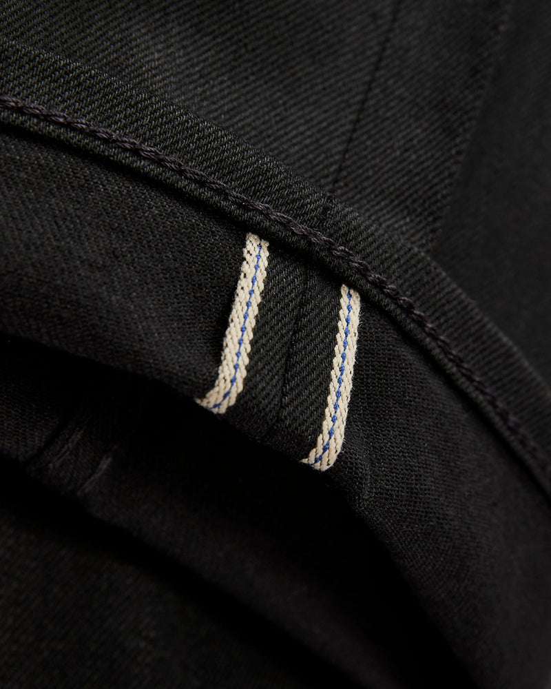 UB644 11oz Black Stretch Selvedge - Relaxed Tapered Fit