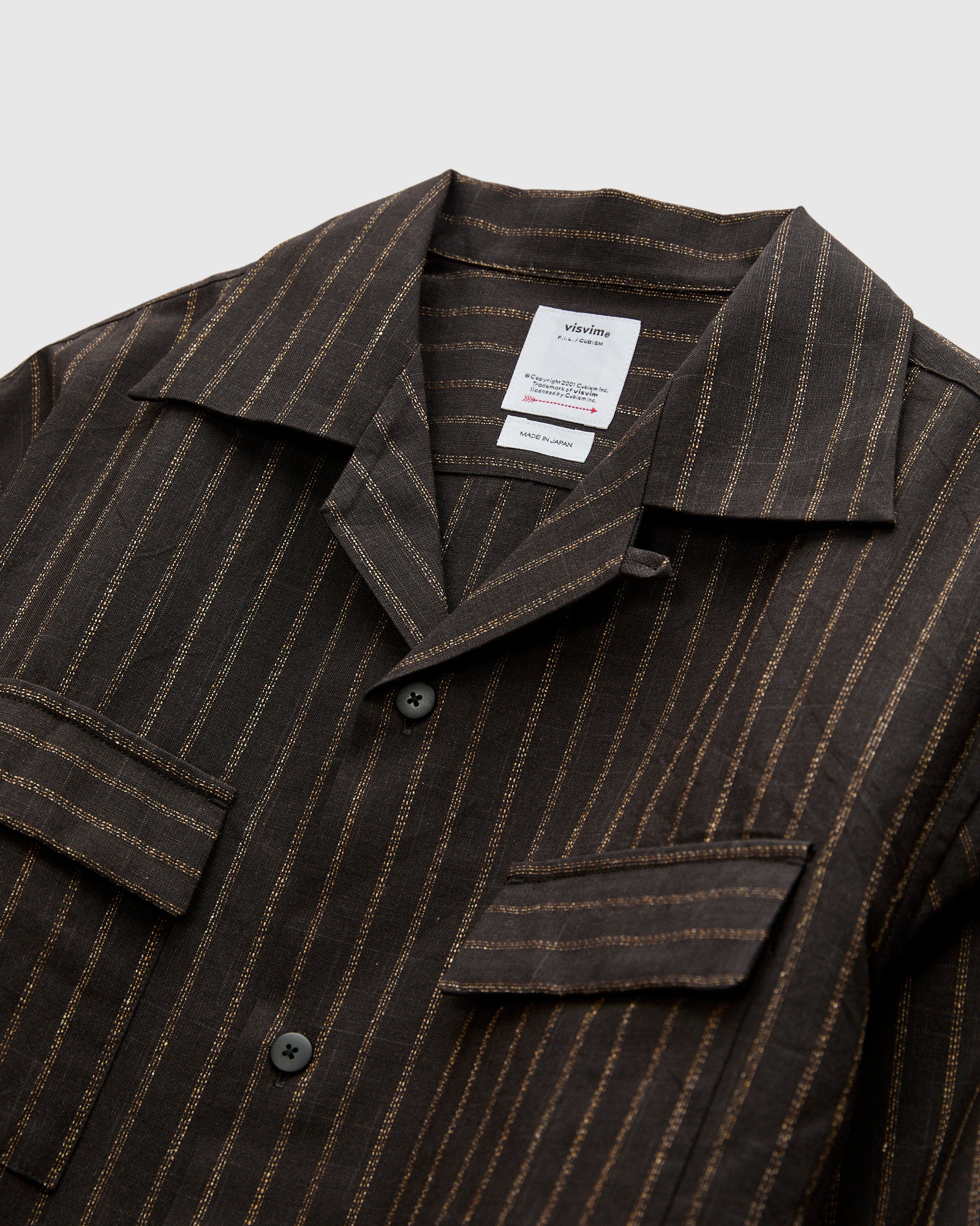 Keesey Shirt Stripes LS in Black – Blue Owl Workshop