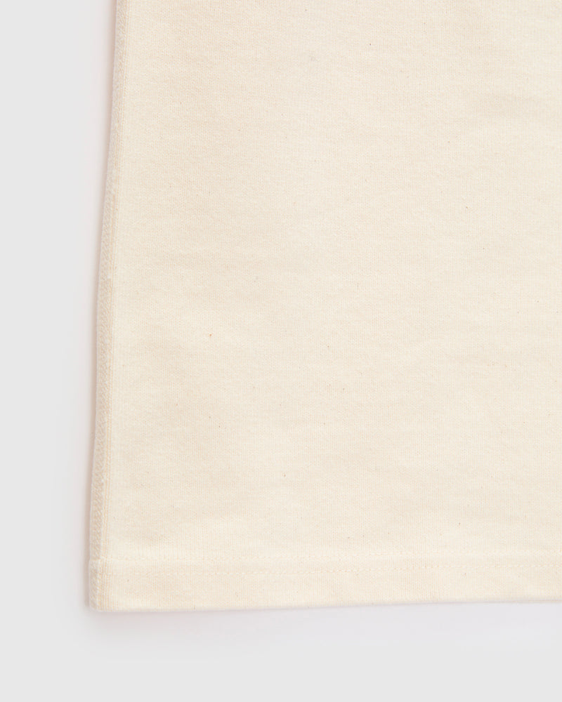 Double Heavyweight 12.1oz T-Shirt in Ecru