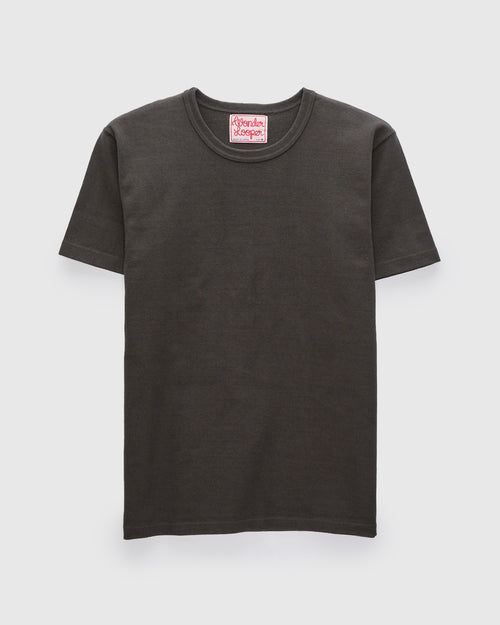 Double Heavyweight 12.1oz T-Shirt in Sumi Black