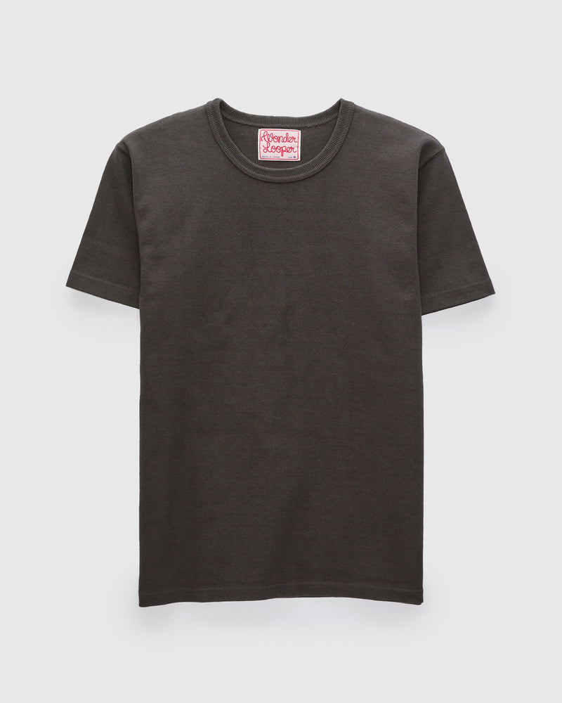 Double Heavyweight 12.1oz T-Shirt in Sumi Black