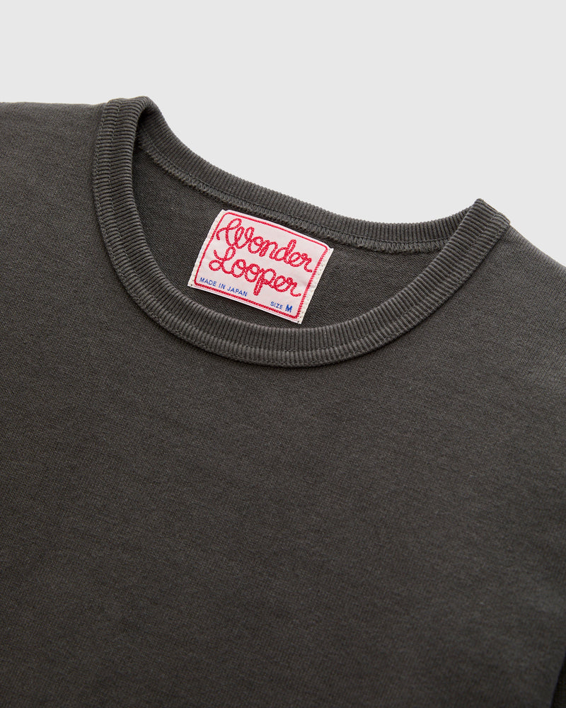 Double Heavyweight 12.1oz T-Shirt in Sumi Black