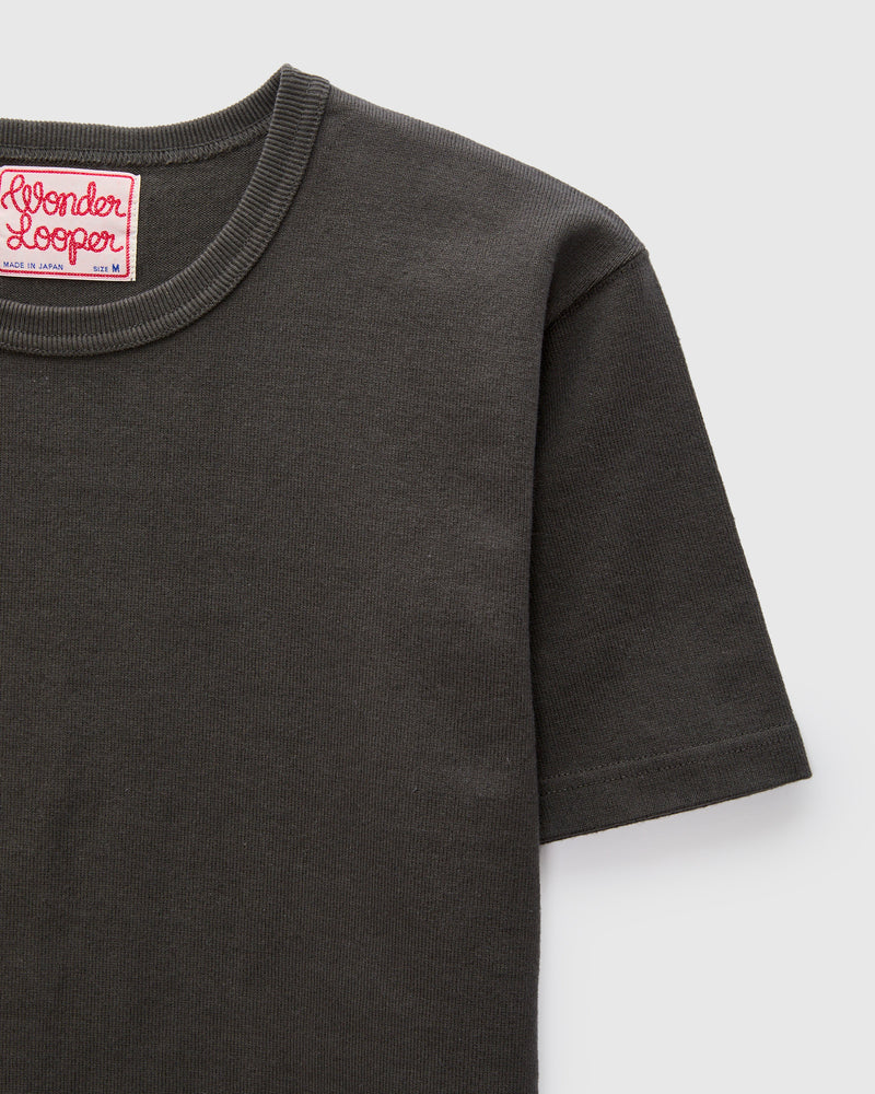 Double Heavyweight 12.1oz T-Shirt in Sumi Black